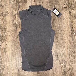 Under Armour Charcoal Sleeveless Performance Shirt